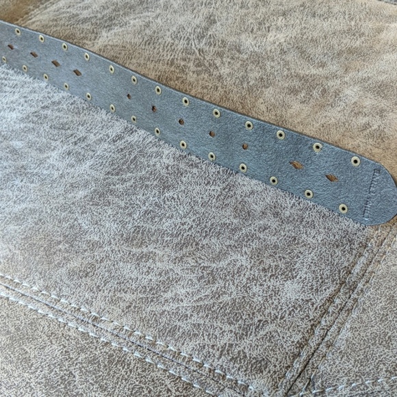 Aldo Leather Belt Sz M - Picture 8 of 8